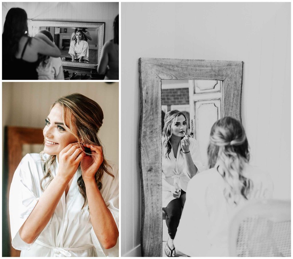 The Carriage House St Augustine | Bridal suite and bride getting ready