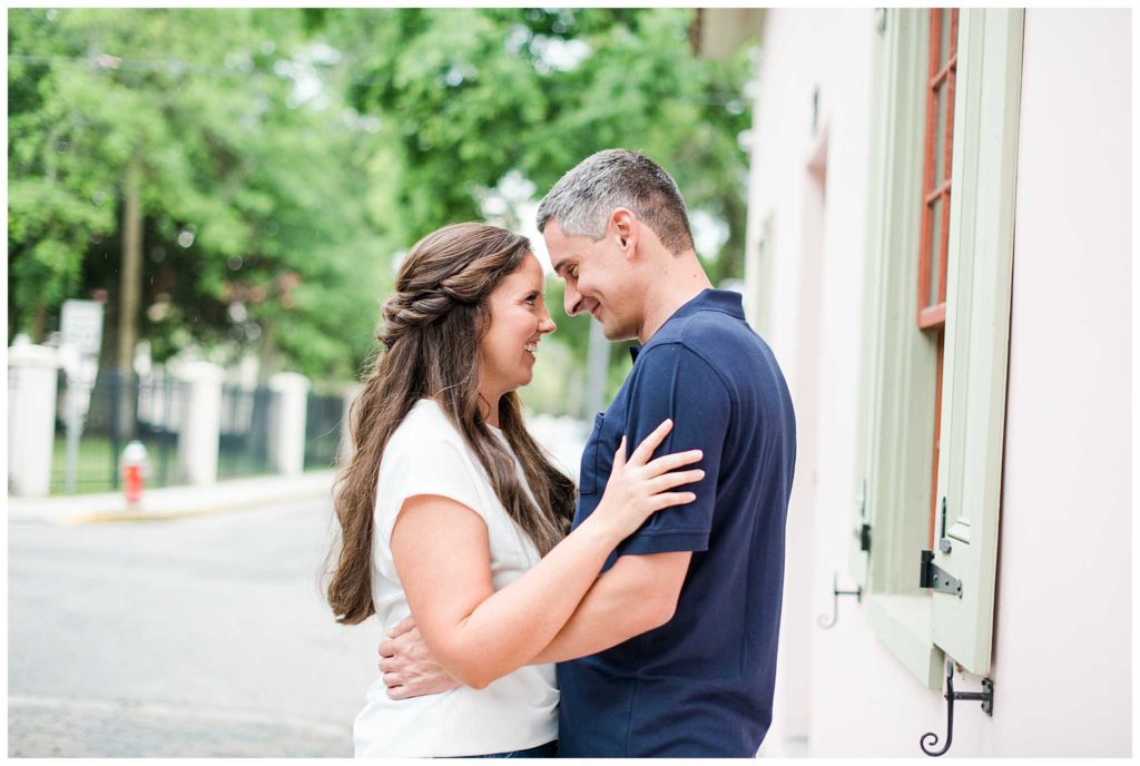 Downtown St Augustine Engagement Photos