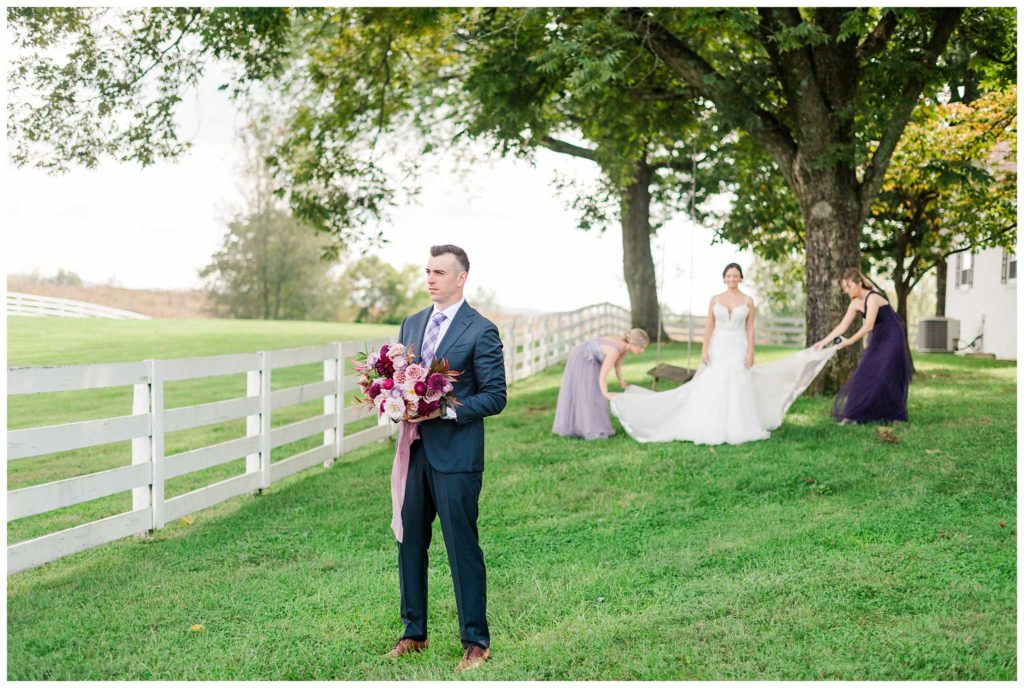 Blue Ridge Mountain Wedding Ceremony