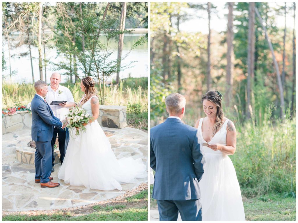 Wedding Ceremony At Lake Hartwell