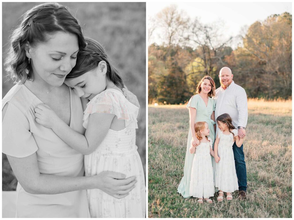 Greenville SC Winter Family Photoshoot