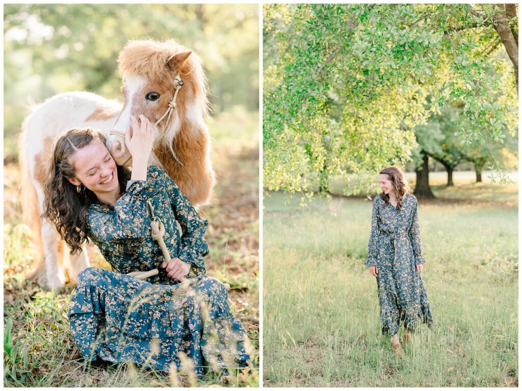 Mini horse photoshoot