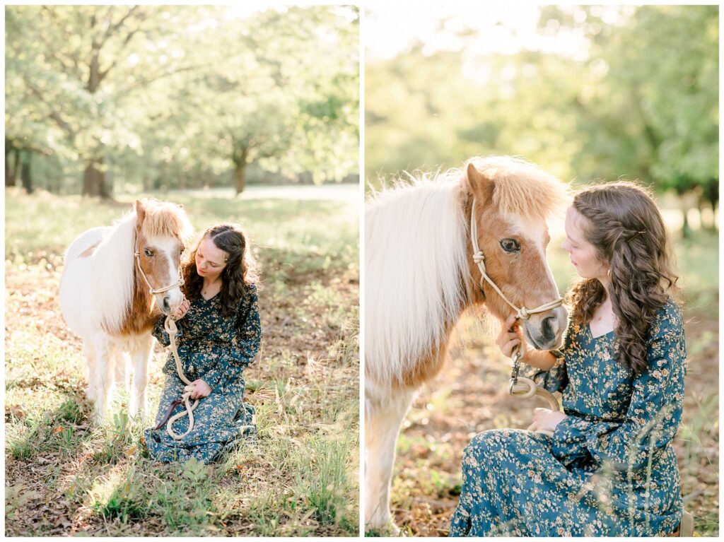 Mini horse photoshoot