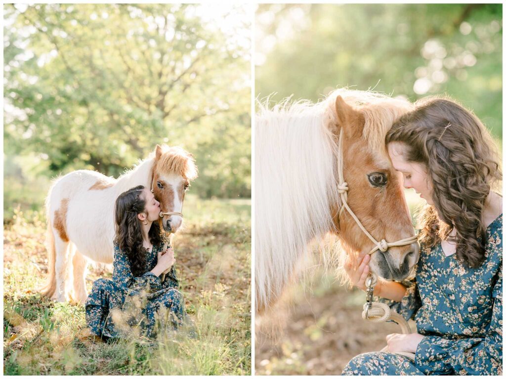 Mini horse photoshoot